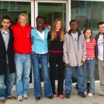 Gambian students visit Swansea